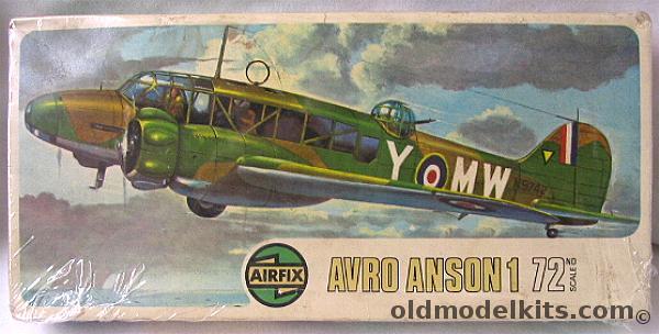 Airfix 1/72 Avro Anson, 289 plastic model kit